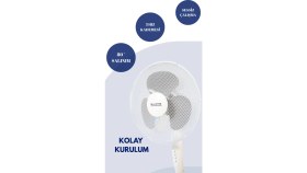 Resim Evona ATK2505 Ayaklı Vantilatör 16'' (3p) 