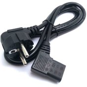 Resim C13 Power Kablo 3X0.75 90 Derece Dirsek 1.8 Metre Güç Elektrik 