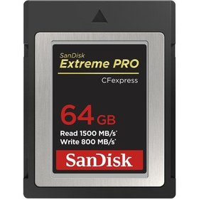 Resim SanDisk 64GB 1500MB/s Extreme PRO CFexpress Type B Hafıza Kartı 