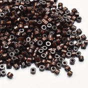 Resim 500 adet Doğal Ahşap Tüp Boncuk, Çok Renkli Silindirik Serbest Spacer Boncuklar, DIY Takı Yapımı için, 4x5mm, Bileklik, Kolye, Küpeler için Zanaat Aksesuarları 