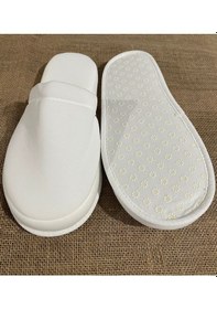 Resim RNS Çift Kat Polyester Havlu Süslenebilir Lohusa Terliği 