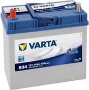 Resim Varta Blue Dynamic 12V 45 Ah Amper B34 Ters Kutup Akü 
