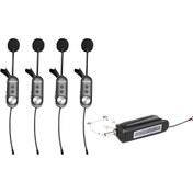 Resim Gold Audio Gx 774 Uhf 4*yaka Mikrofon 