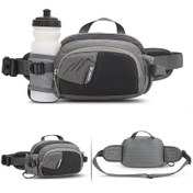 Resim Gajeena 1097 Spor Ve Outdoor Koşu Yürüyüş Bel Çantası - Şişe Cebi İle Pratik Ve Fonksiyonel Siyah 
