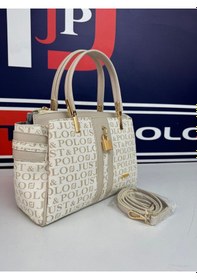 Resim Just Polo Kadın Kum Camel Omuz Çantası Ve Cüzdanı Kombini 4014mh Kum - Camel 