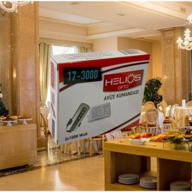Resim Genel Markalar Avize Kumandası 220-240v 50-60hz 3 X 1000 Watt 3 Kanallı Avize Kumandası Helıos 17-300 
