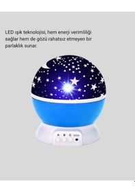 Resim Cosmotex Led Gece Lambası 6 Renk Seçenekli Yumuşak Işıklı Uyku Yardımcı Lamba Renkli Işık 57452880 