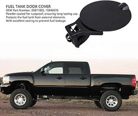 Resim Aramox Yakıt Deposu Dolgu Kapısı Gaz Deposu Kapı Kapağı Kapak Ile Uyumlu 1500 2500HD 3500HD 1500 2500HD 3500HD 2007-2014 25871805 15940676 Için Yedek 