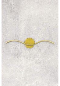 Resim Wave Aplik Eskitme Renk Modern Tasarım - Hol - Banyo -mutfak-salon - Yatak Odası Gün Işığı Led Aplik Eskitme 