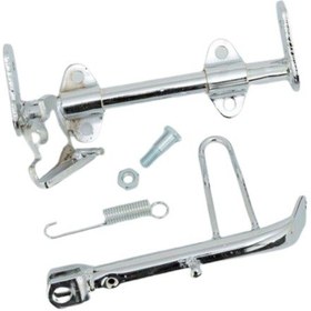 Resim Mondial 125kt Delta Ön Basamak Demiri Ve Yan Sehpa Nikel 