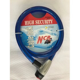 Resim Ncr Motosiklet Halat Kilit 18 x 120 Mavi 