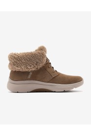 Resim SKECHERS GO WALK ARCH FİT 2.0 BOOT - COZY REREAT Kadın Kahverengi Kar Botu 144570 BRN 