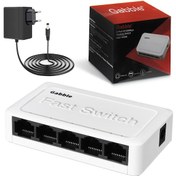 Resim GABBLE DS105 5 PORT 10/100MBPS DESKOP SWITCH (G-517) GABBLE DS105 5 PORT 10/100MBPS DESKOP SWITCH (G-517)