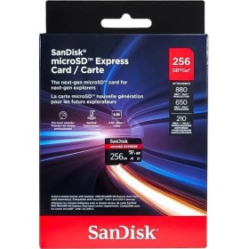 Resim Sandisk Microsd Express 256GB 880MB/S Microsdxc Hafıza Kartı 