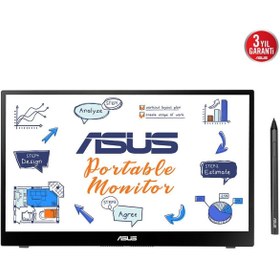 Resim ASUS 14" Dokunmatık Zenscreen Ink Mb14ahd 5ms Type-c Taşınabilir Monitör 1920x1080 