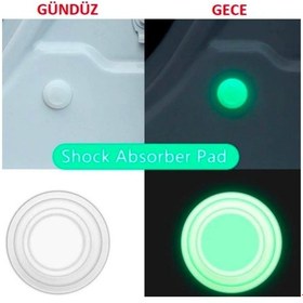 Resim 10 Adet Araba Kapı Ses ve Gürültü Önleyici Conta Kaput Bagaj Darb 