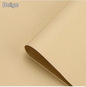 Resim Kendinden Deri İçin Onarım Yama Bant Ev Dıy Fix Kanepe Moto Araba Koltuğu Beige 50cm X 138cm 