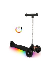Resim Tois LED Işıklı Lumi Scooter – Direksiyondan Yön Verilebilen, Yükseklik Ayarlı 3 Tekerlekli Çocuk Scooter turuncu 