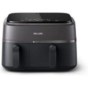 Resim Philips 3000 Seri Çift Hazneli Airfryer, 3L + 6L, NA350/00 ,2750 W + 5 YIL GARANTİ 