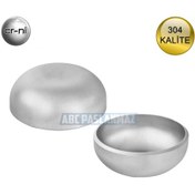Resim Paslanmaz Çelik Kep Tapa Kaynak Ağızlı 304 Kalite 3'' 
