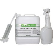 Resim akbel Motor Temizleme Sıvısı 5 Kg 1/3 + Temizleme Fırçası+sprey 