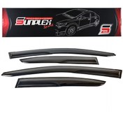 Resim Sunplex Sp-S-01 Honda Civic 2006-2011 Sport Style Cam Rüzgarlığı 