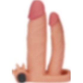 Resim Odins Shop 2.5 CM Uzatmalı Çiftli İçi Boş Titreşimli 18 CM Kılıf 