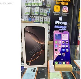 Resim Apple iPhone 16 Pro İkinci El TR | 128 GB | Çöl Titanyum 