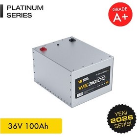Resim Werer Energy 36V 100Ah LiFePO4 Platinum Series Bluetooth'lu Lityum Demir Fosfat Akü 