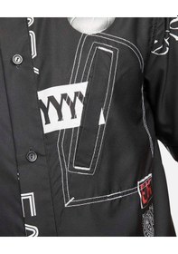 Resim Nike Kd Full-length Button Erkek Gömlek Siyah 