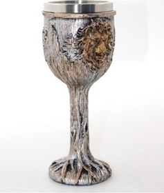 Resim 9054237624622drvs - Paslanmaz Çelik Aslan Büstü Kadeh Bardak 