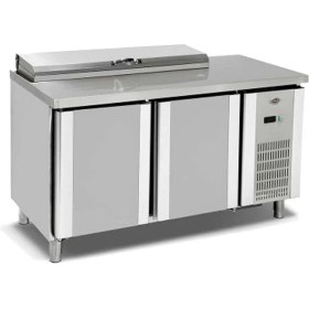 Resim Empero EMP.200.70.01-PSO Pizza ve Salata Buzdolabı 3 Kapılı 500 L 