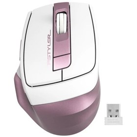 Resim A4 Tech FG35 Pembe Kablosuz Optik Mouse 