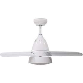 Resim Alsanfan Atom Beyaz Aydınlatmalı Uzaktan Kumandalı 96cm Tavan Vantilatörü 