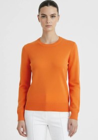 Resim Oranj Bisiklet Yaka Kadın Kazak - KAYISI / S 