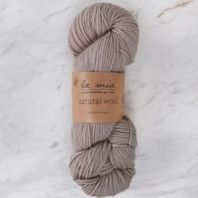Resim La Mia Natural Wool Bej El Örgü İpi - H3 - 33605 