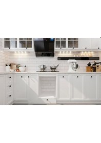 Resim Ankastre Fırın Dolabı Beyaz 