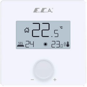 Resim E.C.A. Beyaz Dijital Oda Termostatı (ECA.601021047) 