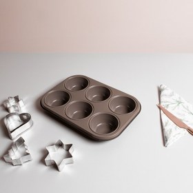 Resim Guardini Anto 6’lı Muffin Kalıbı 27x18 cm 