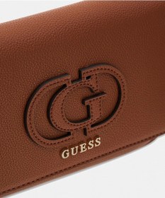Resim Guess Isola Dönüştürülebilir Kapaklı Çapraz Askılı Kadın Kahverengi Omuz Çantası Hwbg9905210-cog 