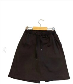 Resim Nacar Kız Çocuk Okula Dönüş beli lastik ribana bel Şort Etek 