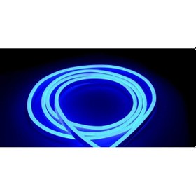 Resim Mavi Neon Led 220 V Tak Çalıştır 5M 220 Volt 8X16Mm 1S-5M 