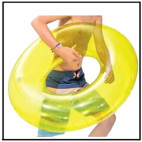 Resim Uyguna-yakala Şeffaf Çocuk Yüzme Simidi Yeşil-mitl.042 Çok Renkli 