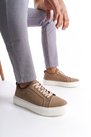 Resim Mubiano Mbnbkm3-vz Erkek Hakiki Nubuk Deri Vizon Sneaker & Spor Ayakkabı 