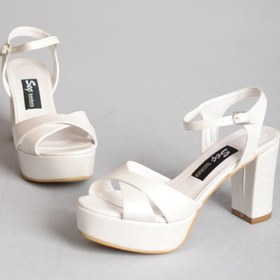 Resim SEÇ KUNDURA SEÇ 1360 PLATFORM TOPUKLU KADIN AYAKKABI (Topuk:9cm Platform:3cm) 