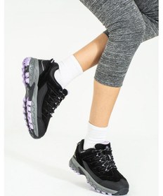 Resim Hammer Jack Servida Su Geçirmez Siyah Lila Kadın Bot Lila - Siyah 