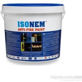 Resim İsonem Anti Fire Paint Yangın Geciktirici Boya 18 Kg 