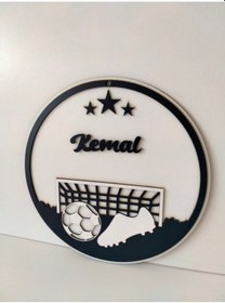 Resim Mrchediyesepeti Kapı Süsü Beyaz - Siyah 