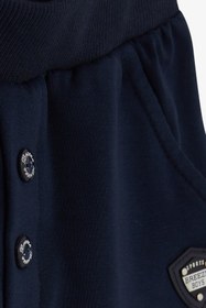 Resim Breeze Erkek Bebek Eşofman Altı Armalı Basic 9 Ay-3 Yaş, Lacivert 