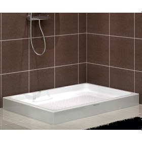 Resim Shower 80X90 Dikdörtgen Monoblok Duş Teknesi 